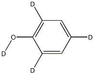 Phenol-2,4,6-d3,OD 化学構造式