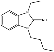 Benzimidazoline,1-butyl-3-ethyl-2-imino-(7CI) 结构式