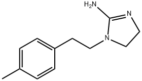 1H-Imidazol-2-amine,4,5-dihydro-1-[2-(4-methylphenyl)ethyl]-(9CI) 结构式