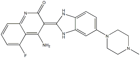 多韦替尼,804551-71-1,结构式