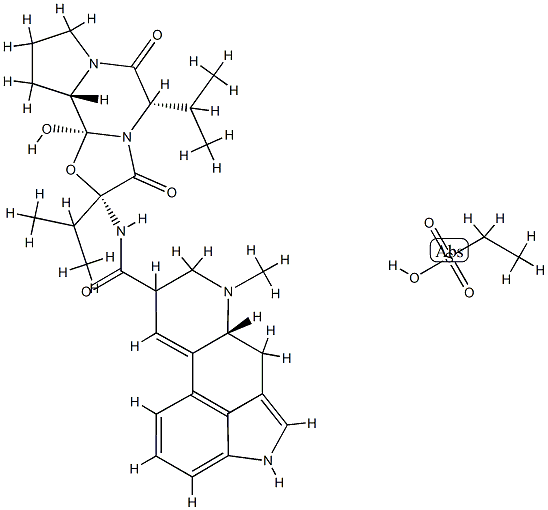 Ergotoxine ethanesulfonate Structure