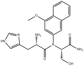 H-His-Ser-4MβNA Structure