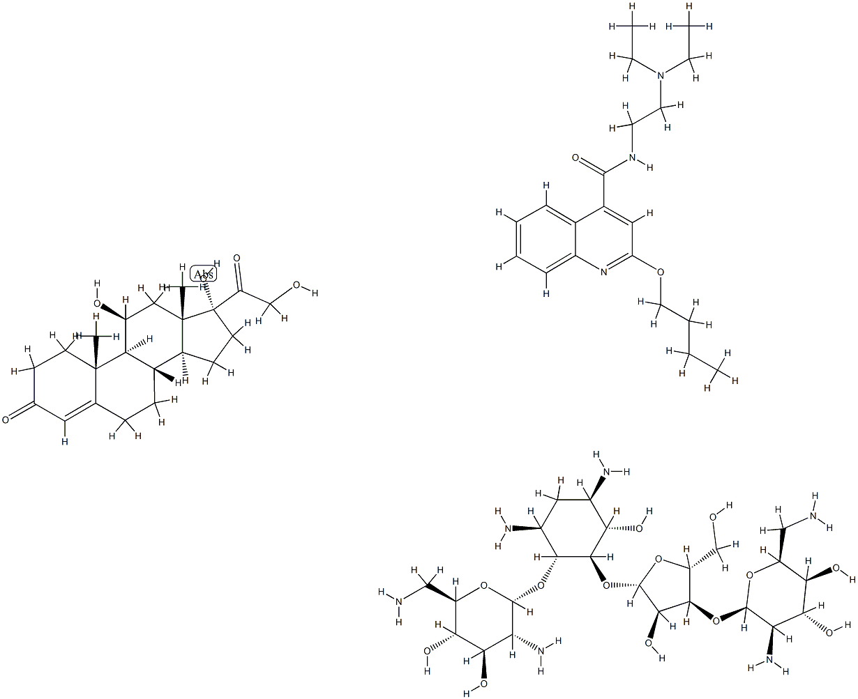 Proctosedyl Structure