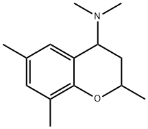 2H-1-Benzopyran-4-amine,3,4-dihydro-N,N,2,6,8-pentamethyl-(9CI) Structure