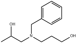 3-(苯甲基(2-羟基丙基)氨基)丙烷-1-醇, 80662-80-2, 结构式