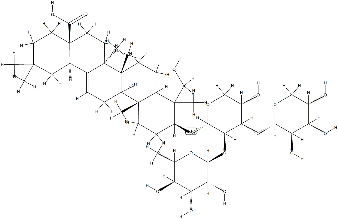 clemontanoside C Structure