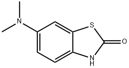 2(3H)-Benzothiazolone,6-(dimethylamino)-(9CI) Structure