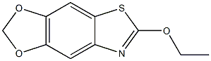 1,3-Dioxolo[4,5-f]benzothiazole,6-ethoxy-(9CI) Structure