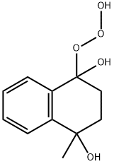 1,4-Naphthalenediol,1,2,3,4-tetrahydro-4-hydrotrioxy-1-methyl-(9CI) 结构式