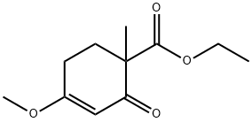 3-Cyclohexene-1-carboxylicacid,4-methoxy-1-methyl-2-oxo-,ethylester(5CI) 结构式
