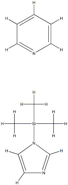 1-（三甲基硅烷）咪唑-嘧啶, 8077-35-8, 结构式