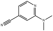 2-(dimethylamino)isonicotinonitrile Struktur