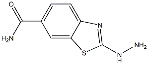 6-Benzothiazolecarboxamide,2-hydrazino-(9CI)|