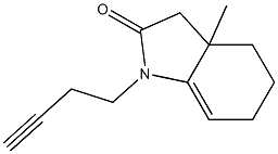 2H-Indol-2-one,1-(3-butynyl)-1,3,3a,4,5,6-hexahydro-3a-methyl-(9CI)|