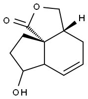 1H,3H-Indeno[3a,4-c]furan-1-one,3a,4,6a,7,8,9-hexahydro-7-hydroxy-,(3aR,9aR)-rel-(9CI)|