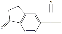 1H-Indene-5-acetonitrile,2,3-dihydro--alpha-,-alpha--dimethyl-1-oxo-(9CI)|