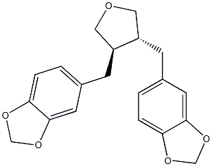 Dehydroxycubebin Struktur