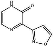 2(1H)-Pyrazinone,3-(3-isoxazolyl)-(9CI) Structure