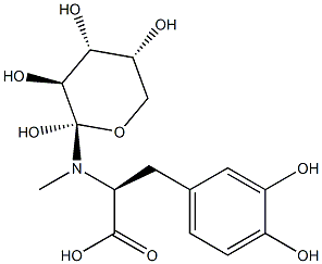 desoxyfructo-L-DOPA,81619-12-7,结构式