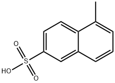 5-Methyl-2-naphthalenesulfonic acid 结构式