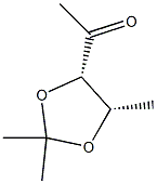 L-erythro-2-Pentulose, 1,5-dideoxy-3,4-O-(1-methylethylidene)- (9CI) Struktur