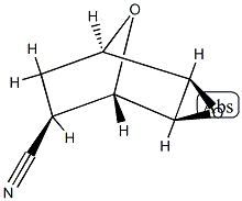 (1β,2α,4α,5β,6β)-3,8-Dioxatricyclo[3.2.1.02,4]octane-6-carbonitrile 结构式