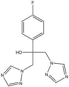 氟康唑杂质B/(2-(4 氟苯基)-1,3-双(1H-1,2,4-三唑-1-基)丙烷-2-醇), 81886-51-3, 结构式