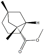 Bicyclo[3.2.1]octane-6-carboxylic acid, 1,6-dimethyl-, methyl ester, (1R,5S,6R)-rel- (9CI) Struktur