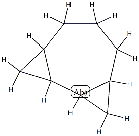 Tricyclo[6.1.0.0]nonane-(1alpha,2beta,4beta,8alpha)- Struktur