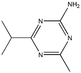 1,3,5-Triazin-2-amine,4-methyl-6-(1-methylethyl)-(9CI) Structure
