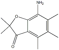3(2H)-Benzofuranone,7-amino-2,2,4,5,6-pentamethyl-(9CI)|