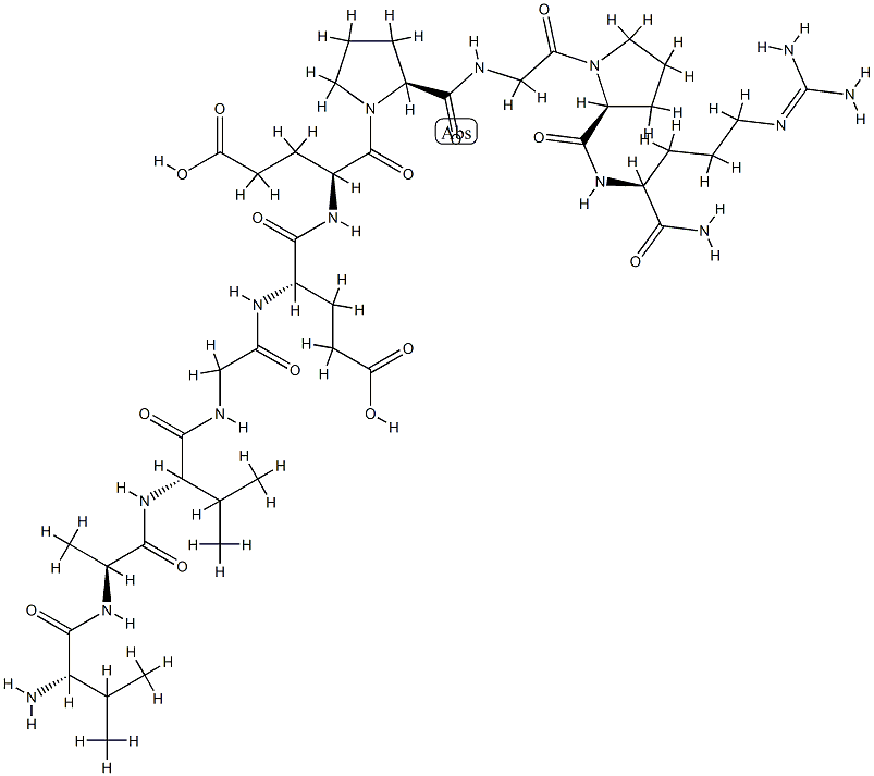 重组人生长激素, 82030-87-3, 结构式