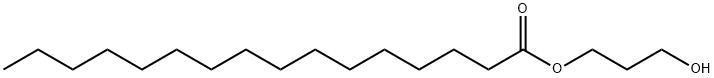 Hexadecanoic acid 3-hydroxypropyl ester 结构式
