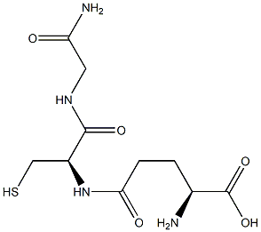 glutathione amide Structure