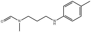 N-Methyl-N-[3-[(4-methylphenyl)amino]propyl]formamide Struktur