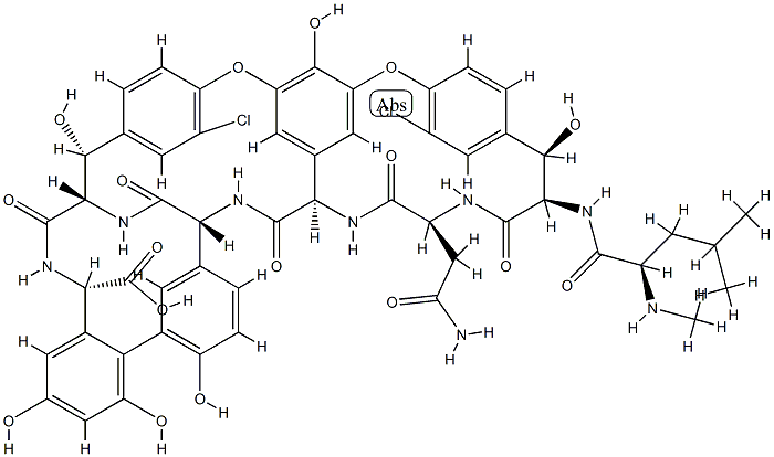 VancoMycin Aglycon Struktur
