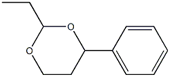 1,3-Dioxane,2-ethyl-4-phenyl-(9CI) Structure