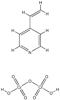 聚-(4-乙烯基吡啶重铬酸钾) 结构式