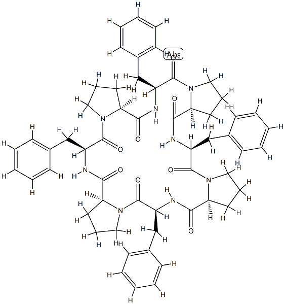 cyclo(phenylalanyl-prolyl)4|