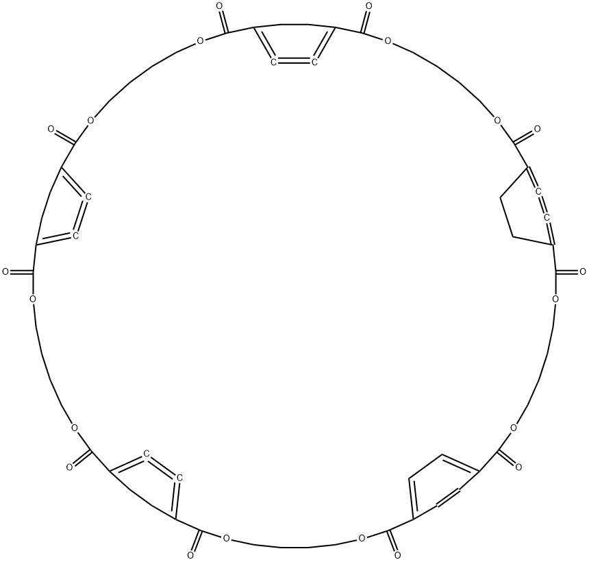 PBT 环状五聚体, 82298-33-7, 结构式