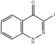 3-iodo-4(1H)-Cinnolinone Structure