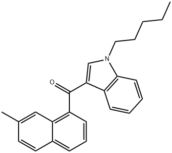 JWH 122 7-methylnaphthyl isomer Struktur