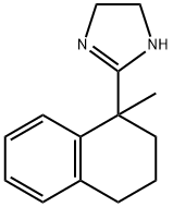 1H-Imidazole,4,5-dihydro-2-(1,2,3,4-tetrahydro-1-methyl-1-naphthalenyl)-(9CI) Structure