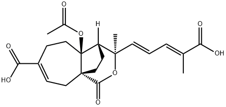Demethylpseudolaric acid B, 82508-35-8, 结构式