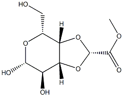 3,4-pyruvylated galactose Structure