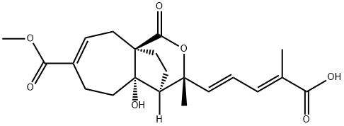 土荆皮丙酸, 82601-41-0, 结构式