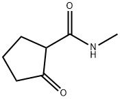Cyclopentanecarboxamide, N-methyl-2-oxo- (6CI,9CI) 化学構造式