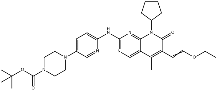 帕布昔利布杂质8, 827022-31-1, 结构式