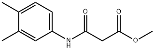 Propanoic acid, 3-?[(3,?4-?dimethylphenyl)?amino]?-?3-?oxo-?, methyl ester Structure
