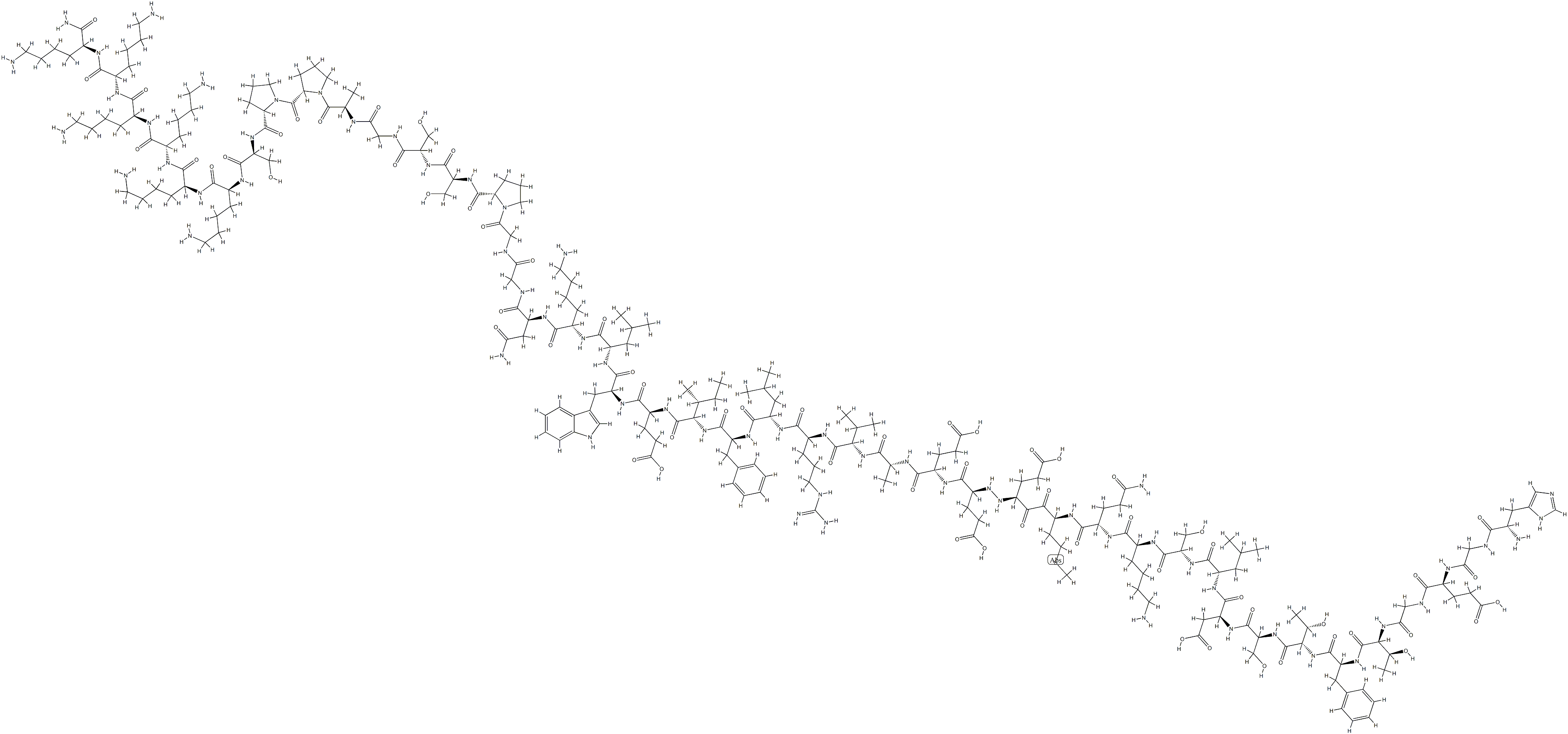 Lixisenatide Structure